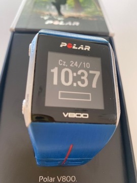 Zegarek Polar v800 niebieski