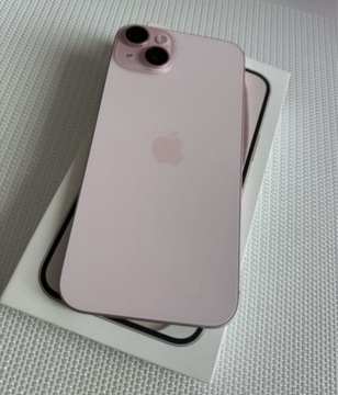 iPhone 15 plus 256GB różowy