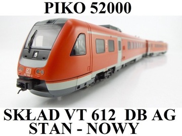 GLEDZIU KOLEJKA PIKO 52000 ZESTAW MOTOROWY VT 612