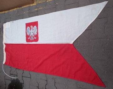 Bandera Marynarki Wojennej PRL, lata 70/80-te