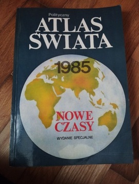 Polityczny atlas świata 1985