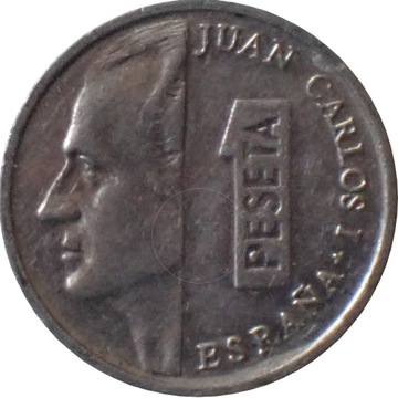 Hiszpania 1 peseta z 1996 roku - OBEJ. MOJĄ OFER.