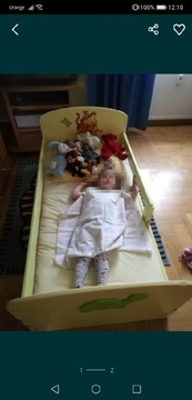 Łóżko dziecięce drewniane Baggi