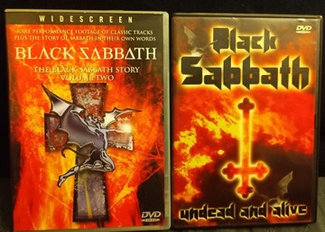 BLACK SABBATH 2x DVD rok 2002/2004