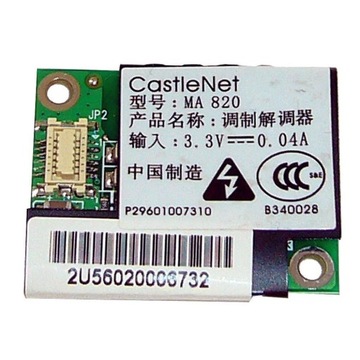 Data Modem kablowy do laptopa  -  CastleNet MA820