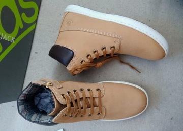 Timberland 32 wkładka 20,5 cm zimowe buty skórzane