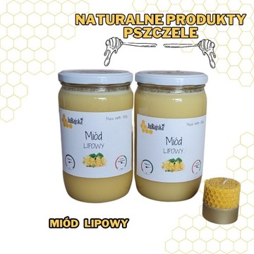 Miód  Lipowy 1Kg(100% Naturalny)