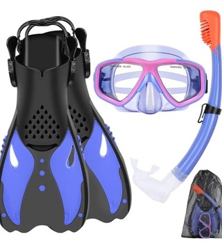 Zestaw do nurkowania snorkelingu YOUKUKE 3W1  S