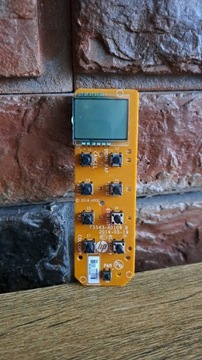 Panel kontrolny z wyświetlaczem HP z demontazu