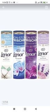 Lenor perełki zapachowe zestaw 4x 160 g