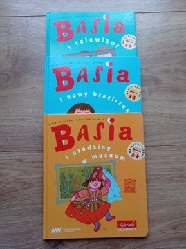 3 książki z serii o Basi