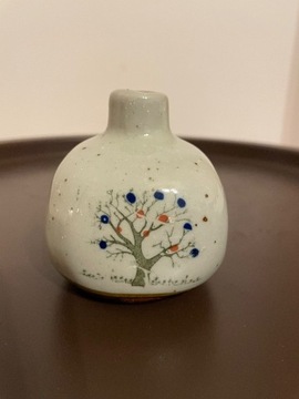 Wazon Vintage ceramika waza mała