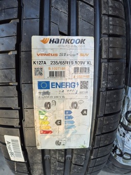 Opona hankook 235 65 r19 NOWA !!