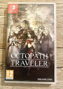 Gra Octopath Traveler Nintendo Switch cartridge