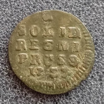 1 szyling 1753, Prusy / SOLID REGNI PRUSS /