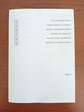 Instrukcja manual Płyta elektroniczna SCB-10 SCB10
