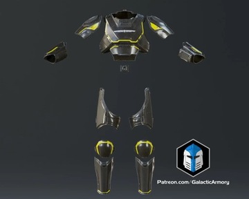 Zbroja Cosplay B-01 Tactical - Helldivers 1:1