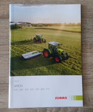 Prospekt CLAAS ciągnik rolniczy traktor traktory 