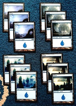 12x Island - M14 - Mint Magic the Gathering 