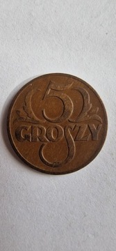 5 groszy- 1938r. ****