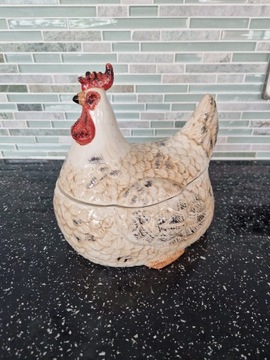 Ceramiczna kura 