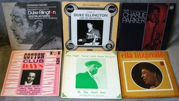zestaw 12 płyt jazzowych, Ellington, Basie, exc+