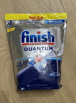 Finish QUANTUM all in one 84 kapsułki do zmywarki