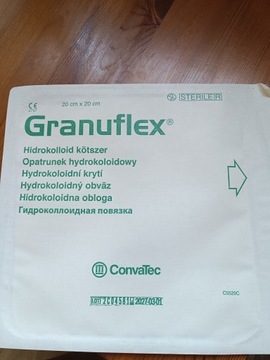 Granuflex opatrunek hydrokoidalny 20x20  1 szt