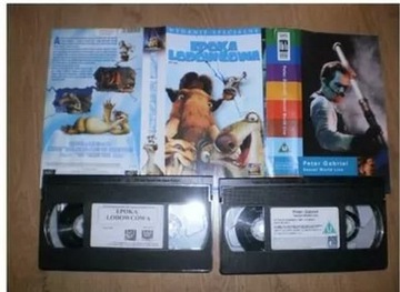 kasety video filmy vhs
