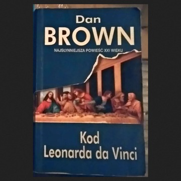 "Kod Leonarda da Vinci" Dan Brown - książka