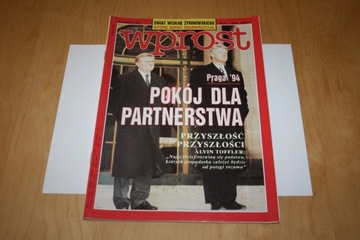 Wprost 4/1994  Alvin Toffler Waldemar Łysiak