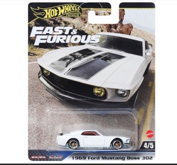 Hot Wheels Premium Fast Furious Ford Mustang Boss 