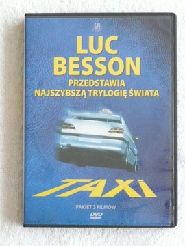 Taxi Trylogia Luc Besson DVD