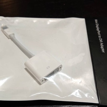 Przejściówka Apple Mini DisplayPort na DVI