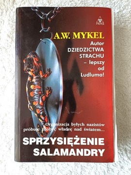 Książka A.W.Mykiel-Sprzysiężenie Salamandry,używ.