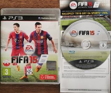 FIFA 15 na PS3. Komplet po Polsku. 