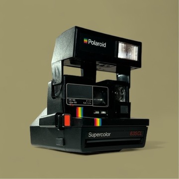 Polaroid 600 SuperColor 635 CL Aparat REFURBISHED
