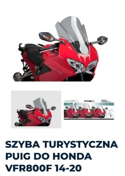 Szyba turystyczna Honda Vfr 800f 2015