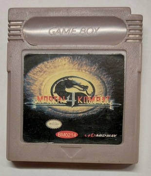 Mortal Kombat 4- Nintendo Game Boy