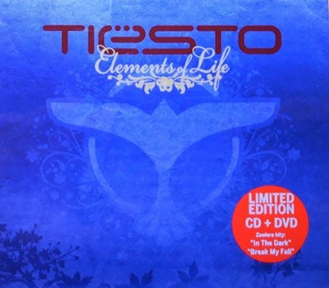 DJ Tiesto – Elements Of Life (CD+DVD, 2007)