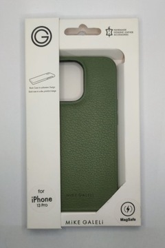 ETUI PLECKI DO iPhone 13 Pro - zielone