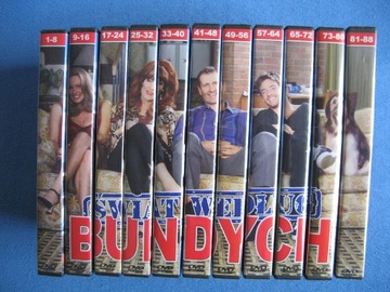 Świat według Bundych - komplet 88 DVD, lektor PL