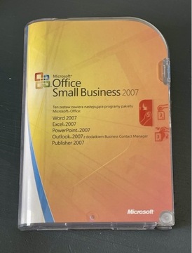 Office 2007 BOX Small Business CZYTAJ OPIS