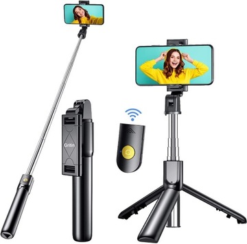 Gritin kijek do selfie, 3w1 statyw Bluetooth kijek