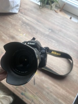 Aparat Nikon d5100 plus Sigma 18-200