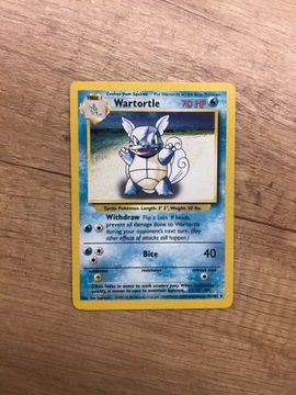 Karta Pokemon Wartortle Base Set 42/102