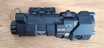 Replika MAWL-C1, oznaczenia, aluminium, CNC