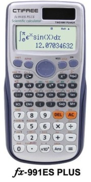 Kalkulator naukowy zespolone 417 Funkcji fx-991ES
