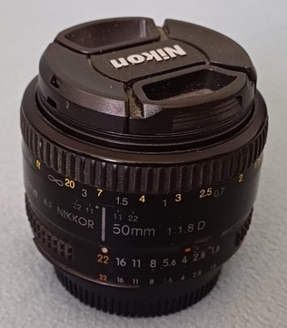 Nikon AF Nikkor 50mm 1:1.8 D