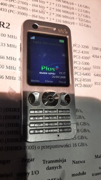 Old retro telefon Sony Ericsson W890i ładny